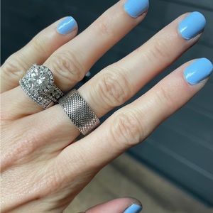 Tiffany & Co. Somerset Mesh Ring